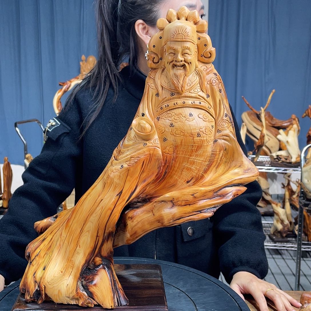 柏木（崖柏）随型艺术根雕