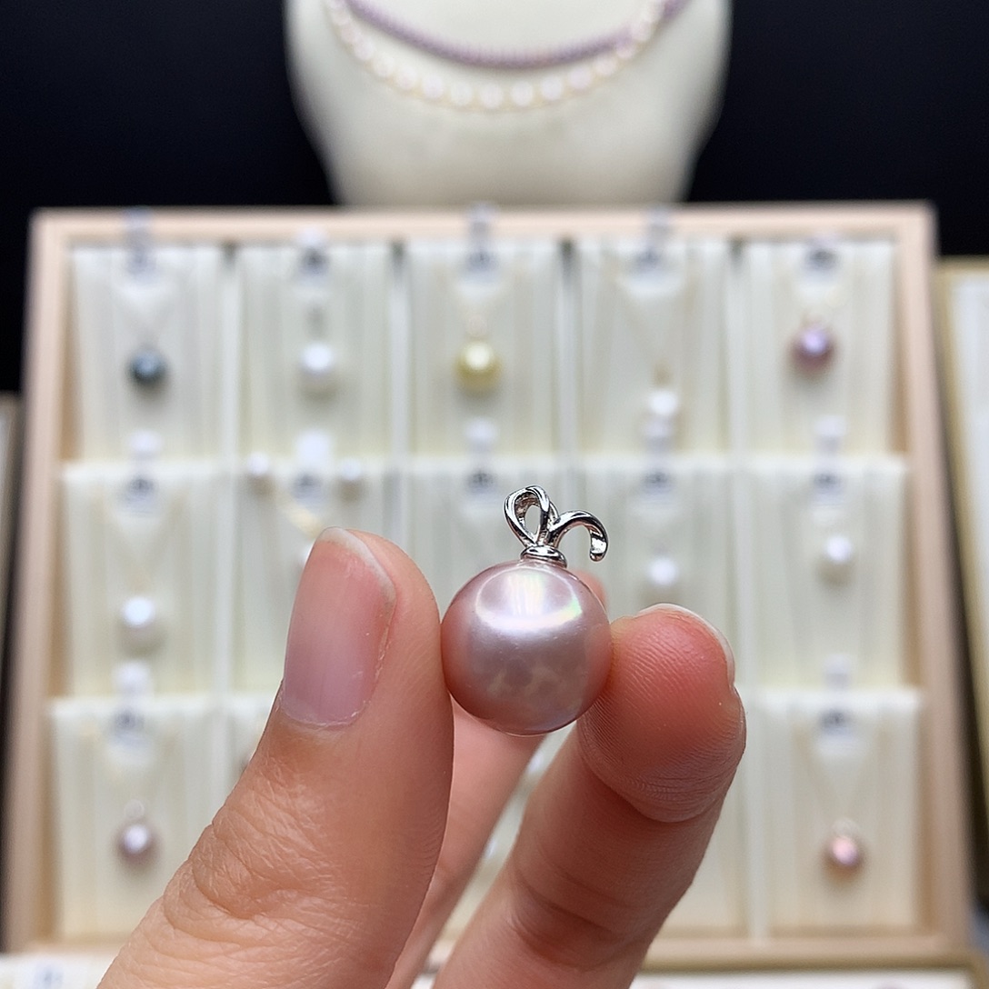 淡水珍珠颈饰合金