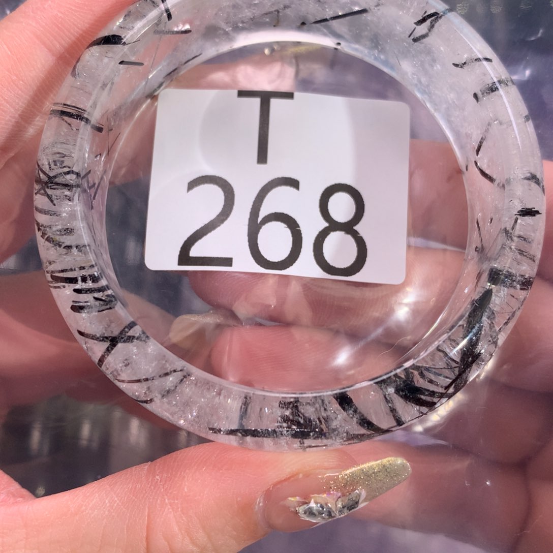 水晶手镯未镶嵌E**a手镯268-55