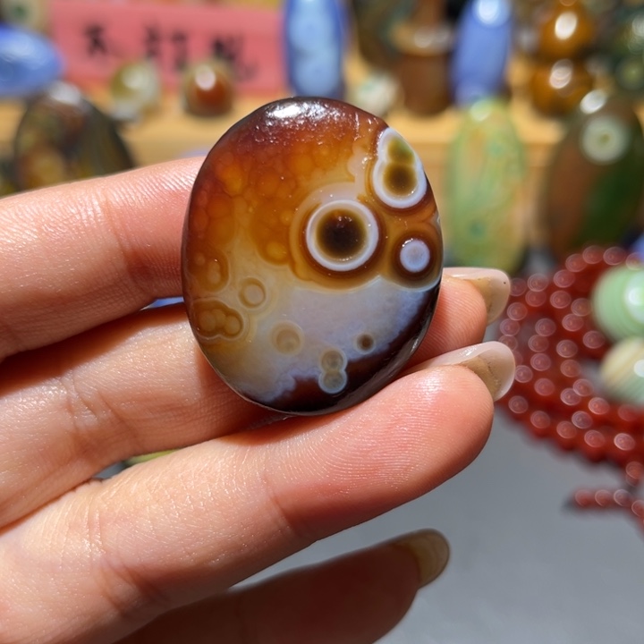 玛瑙/玉髓未镶嵌颈饰