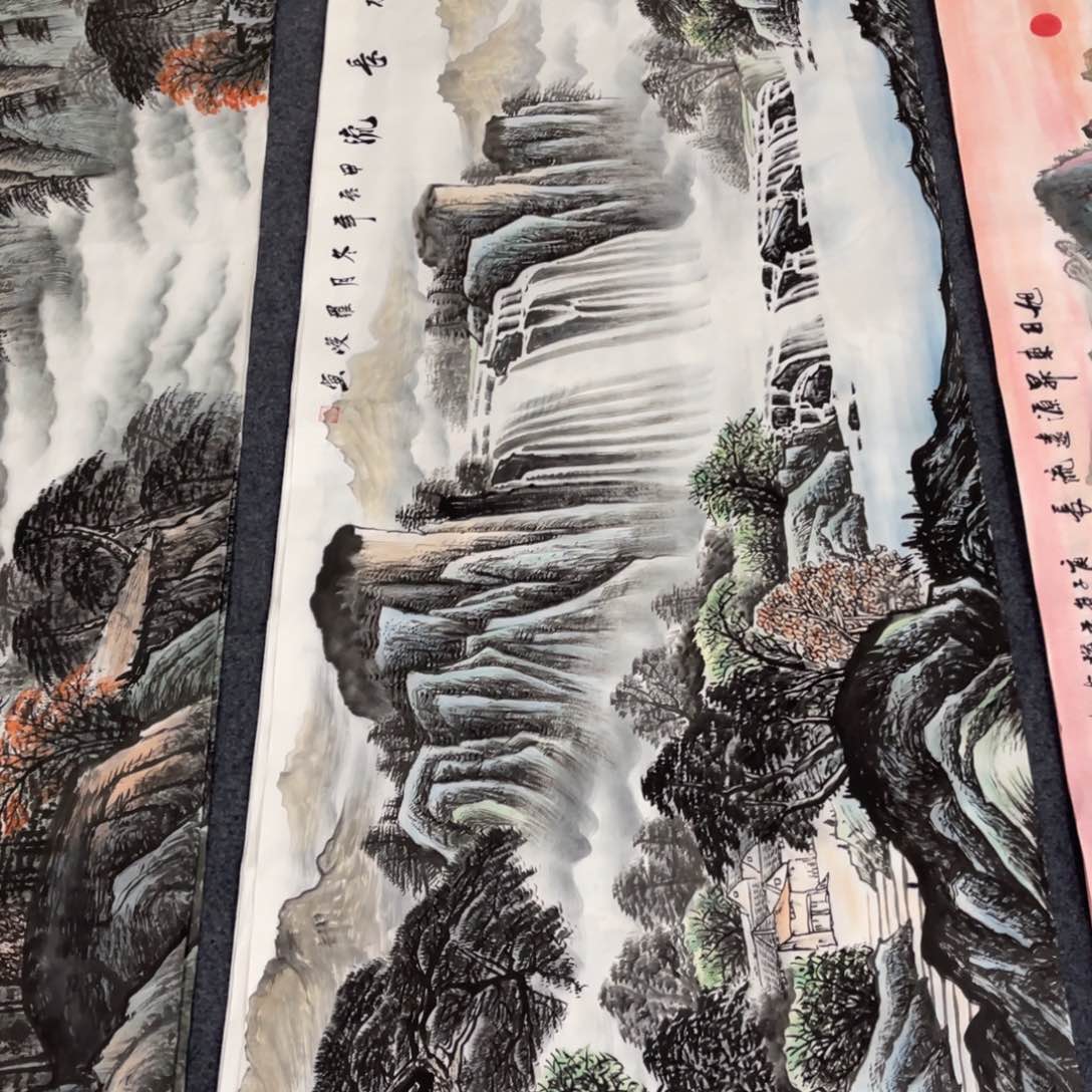 国画处理作品看好再拍哦