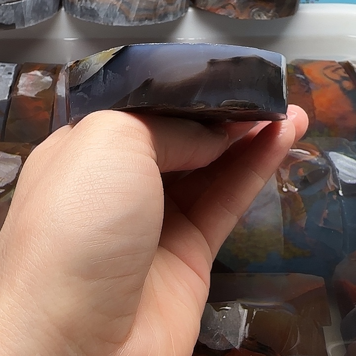 華***)定制玛瑙定制天然玛瑙手镯