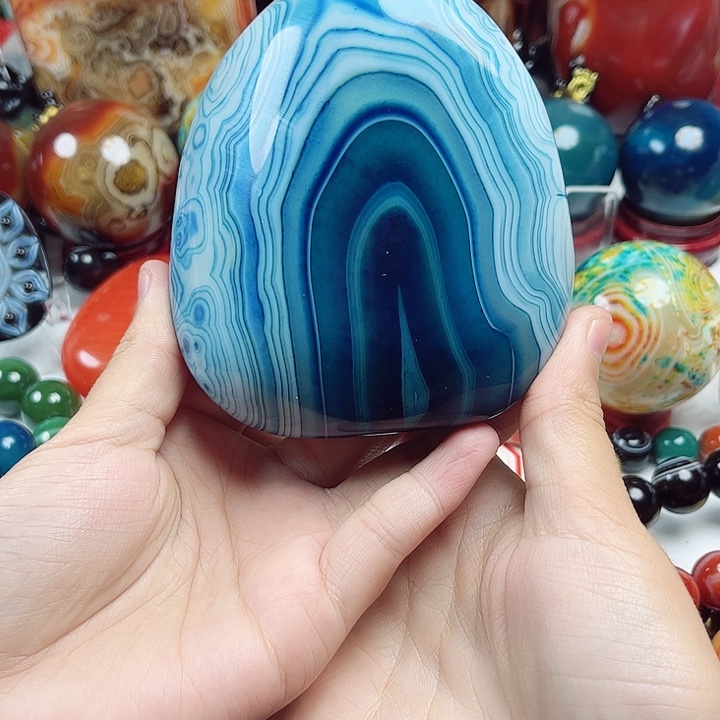 心***神玛瑙/玉髓未镶嵌珠宝奇石