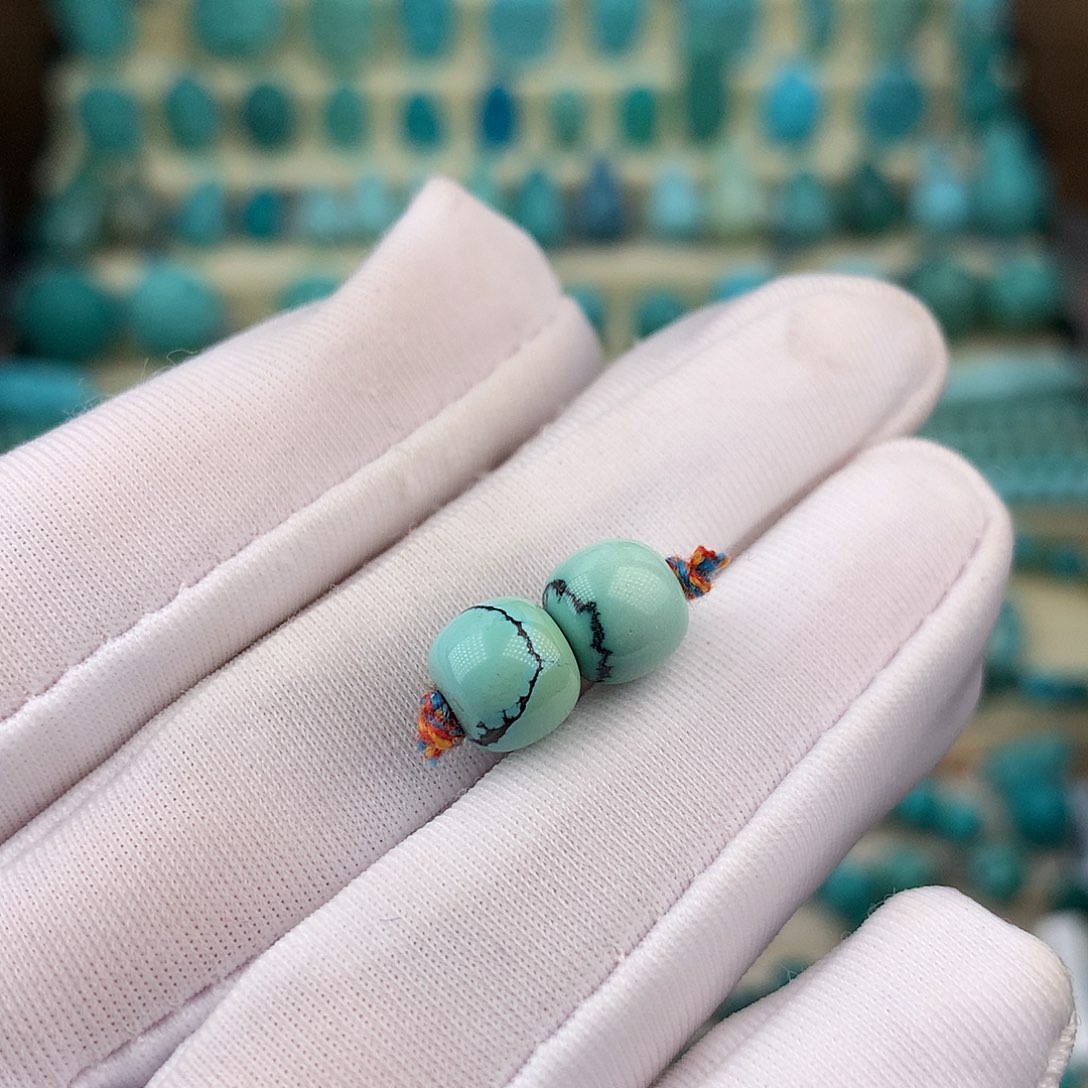 绿松石未镶嵌珠宝奇石7.8