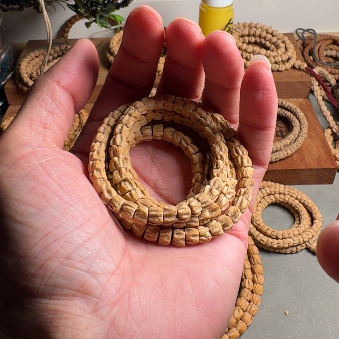 柏香籽/百香籽吊坠6毫米爆棱深坑