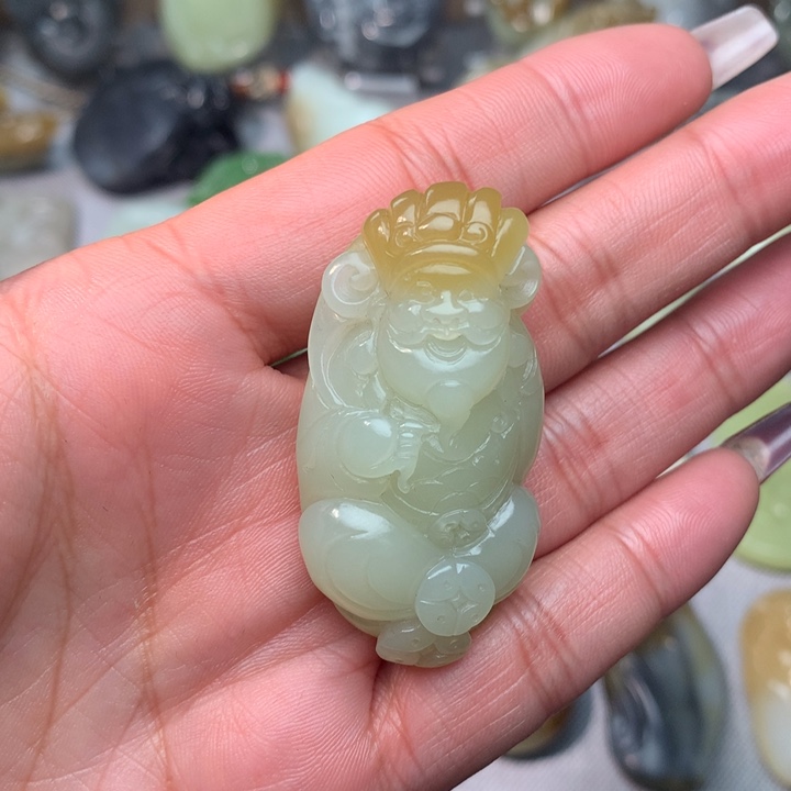 和田玉挂件未镶嵌