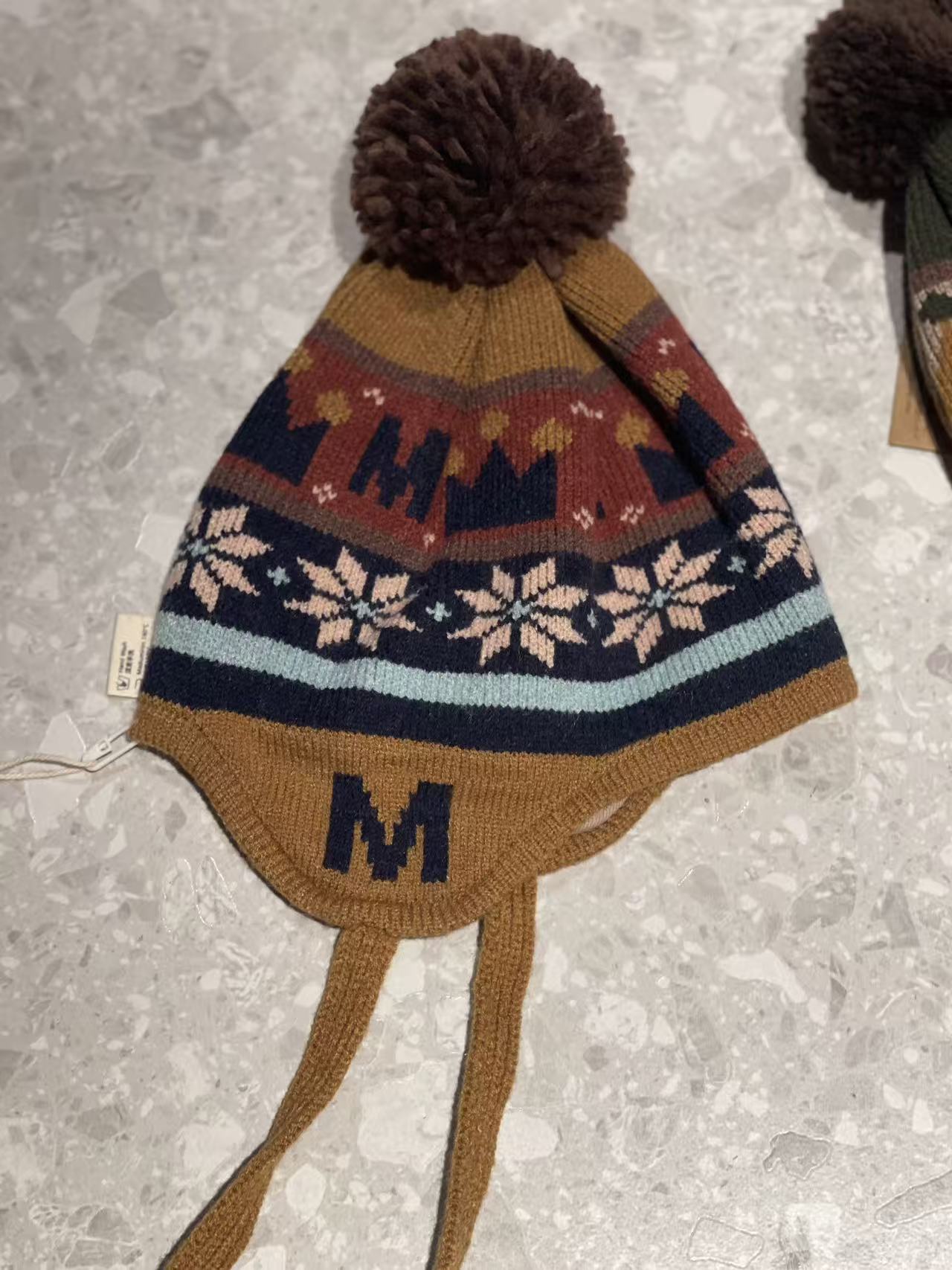 KZD【复古针织护耳帽】