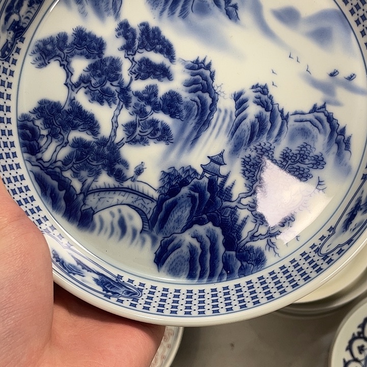 陶摆件景德镇山水壶承jjj