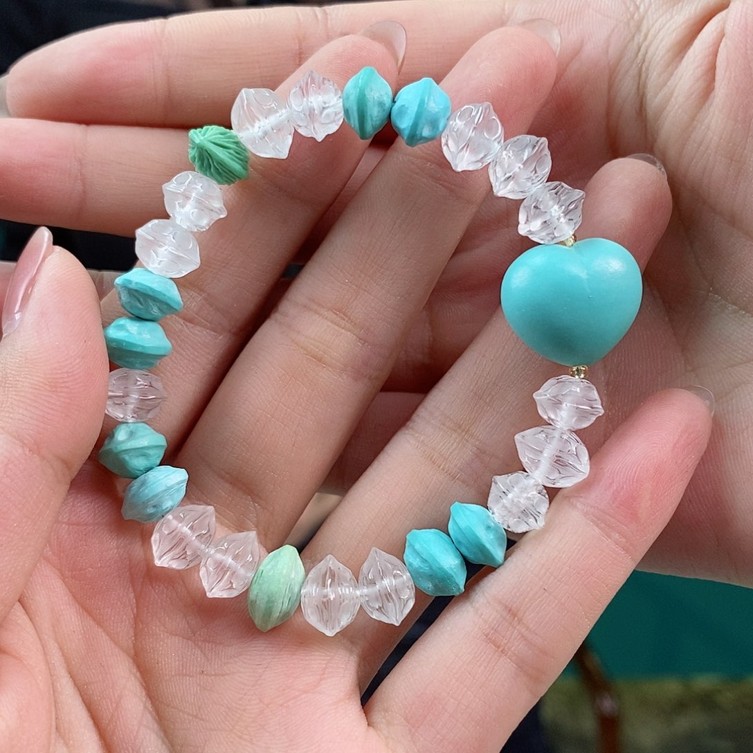 未镶嵌绿松石珠宝奇石