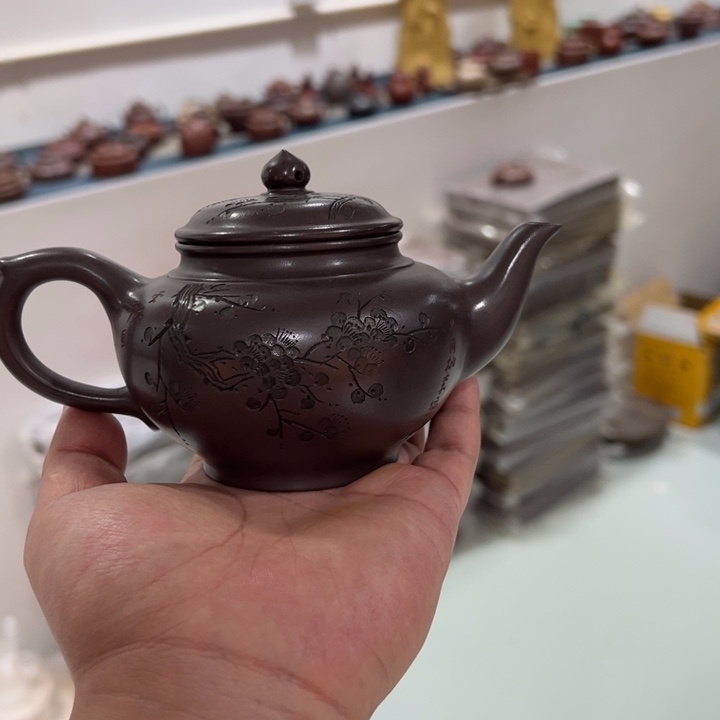 茶壶紫砂健健康康平平安安