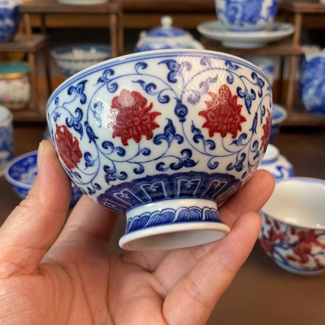 景德镇陶瓷手工手绘