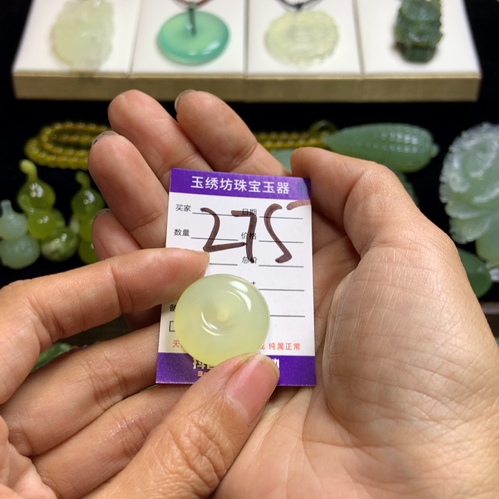 【闪购商品】蛇纹石玉未镶嵌颈饰你**事