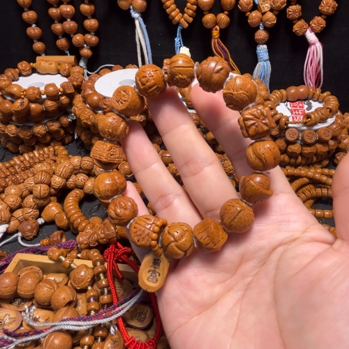 桃核手串多宝手串