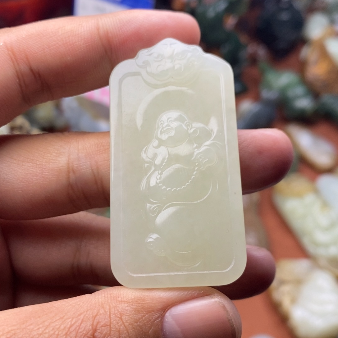 和田玉挂件未镶嵌