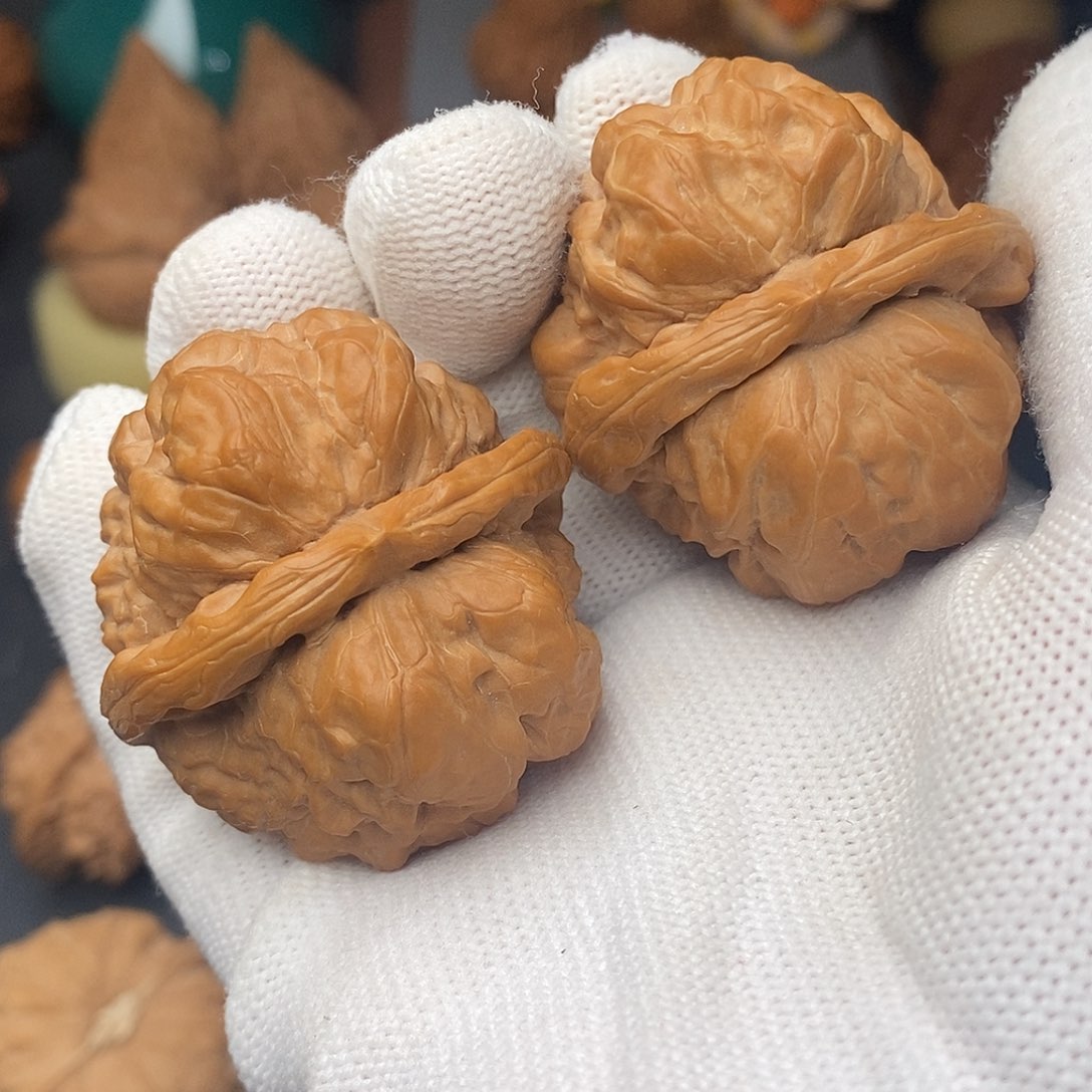 把件文玩核桃暗*蛤蟆头