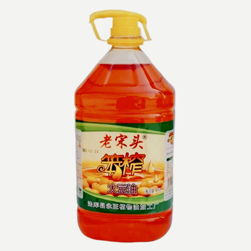 【主播推荐】老宋头笨榨豆油5L