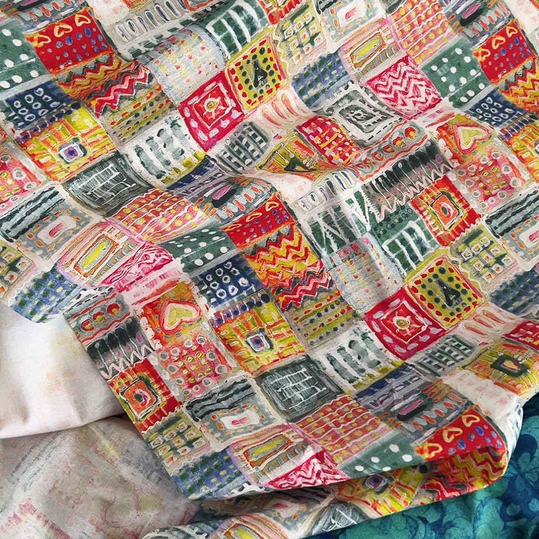 棉一米价纯棉平布1.1米宽果子f