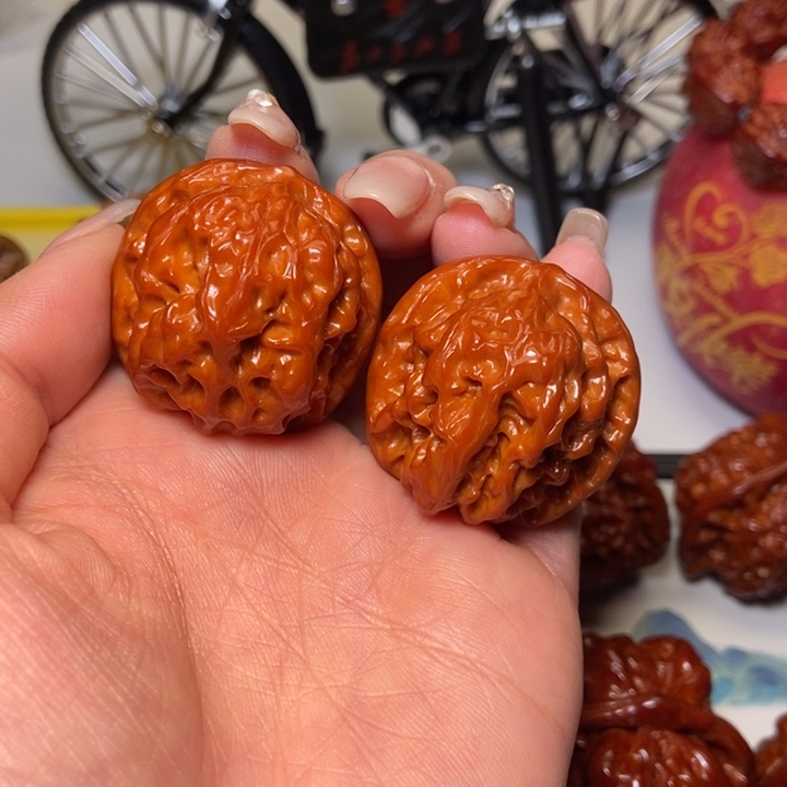 吊坠文玩核桃磐石33尺