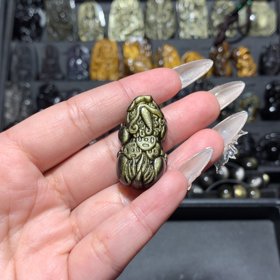 未镶嵌黑曜岩吊坠(不含链)❤️****