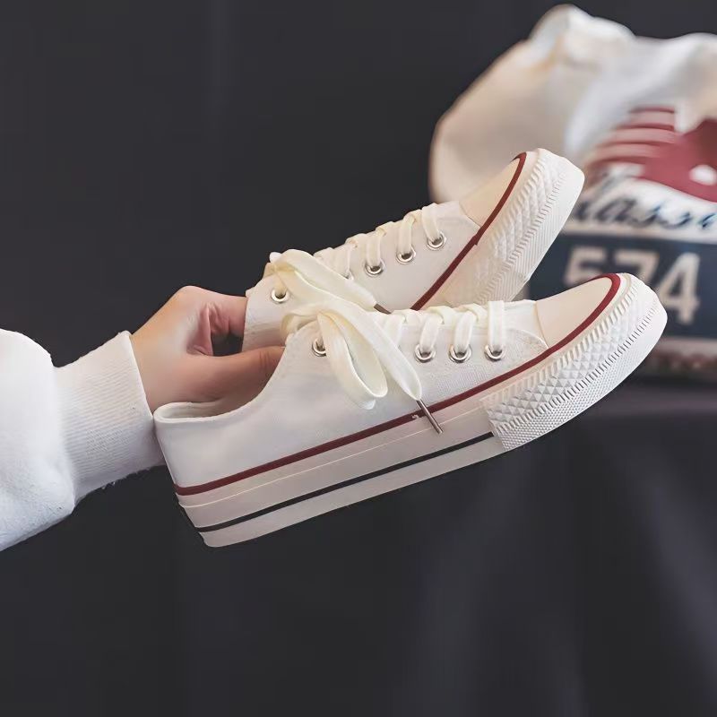 031~230（默认微瑕，无鞋盒）男女同款春秋帆布鞋