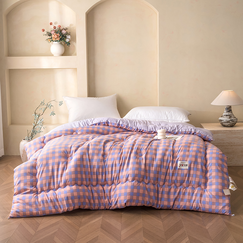 A类水洗棉加厚保暖冬被学生宿舍被子单双人宿舍被褥被芯