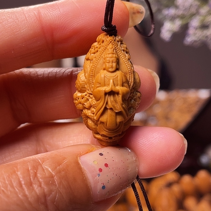 橄榄核吊坠橄榄核