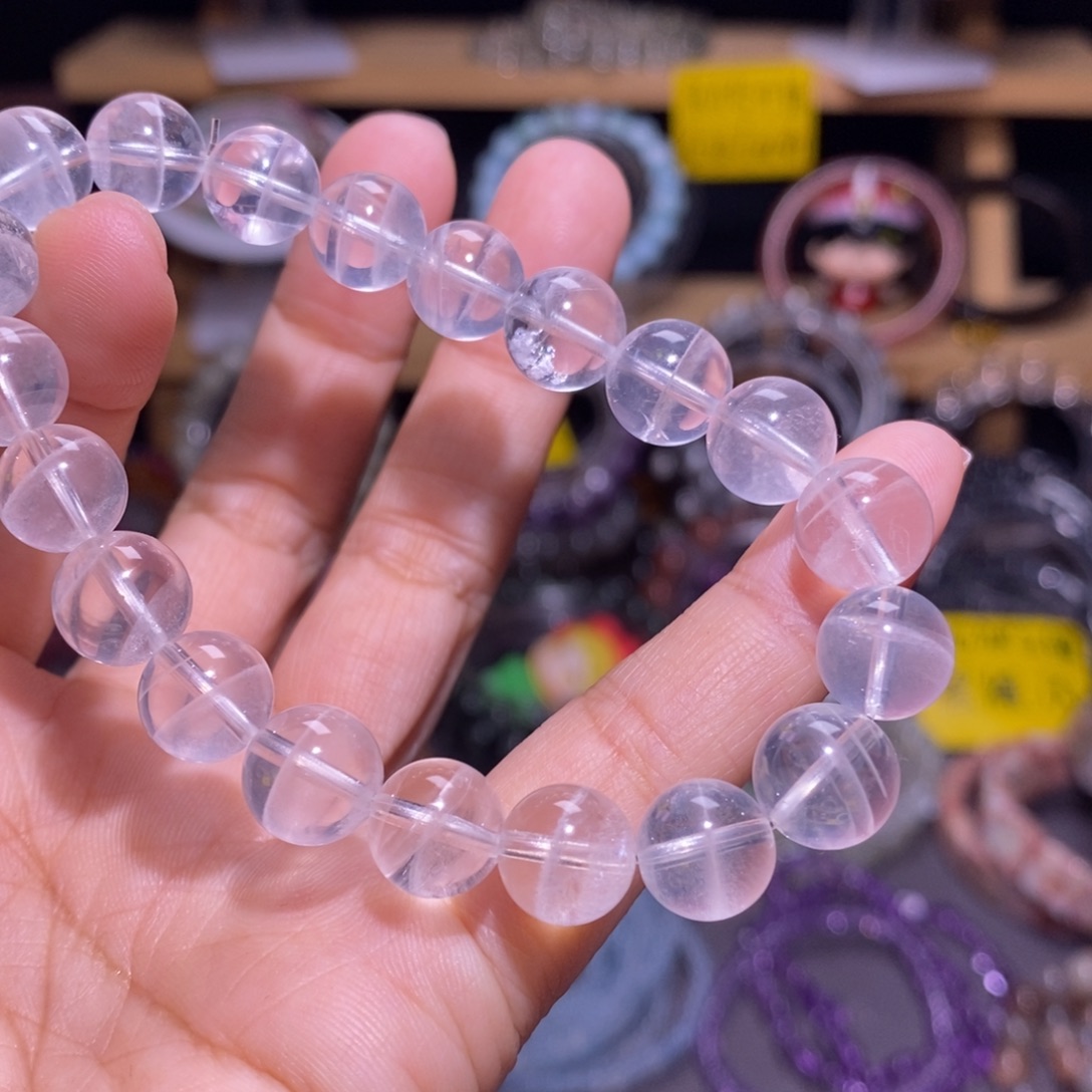 手串水晶未镶嵌16白幽灵9+