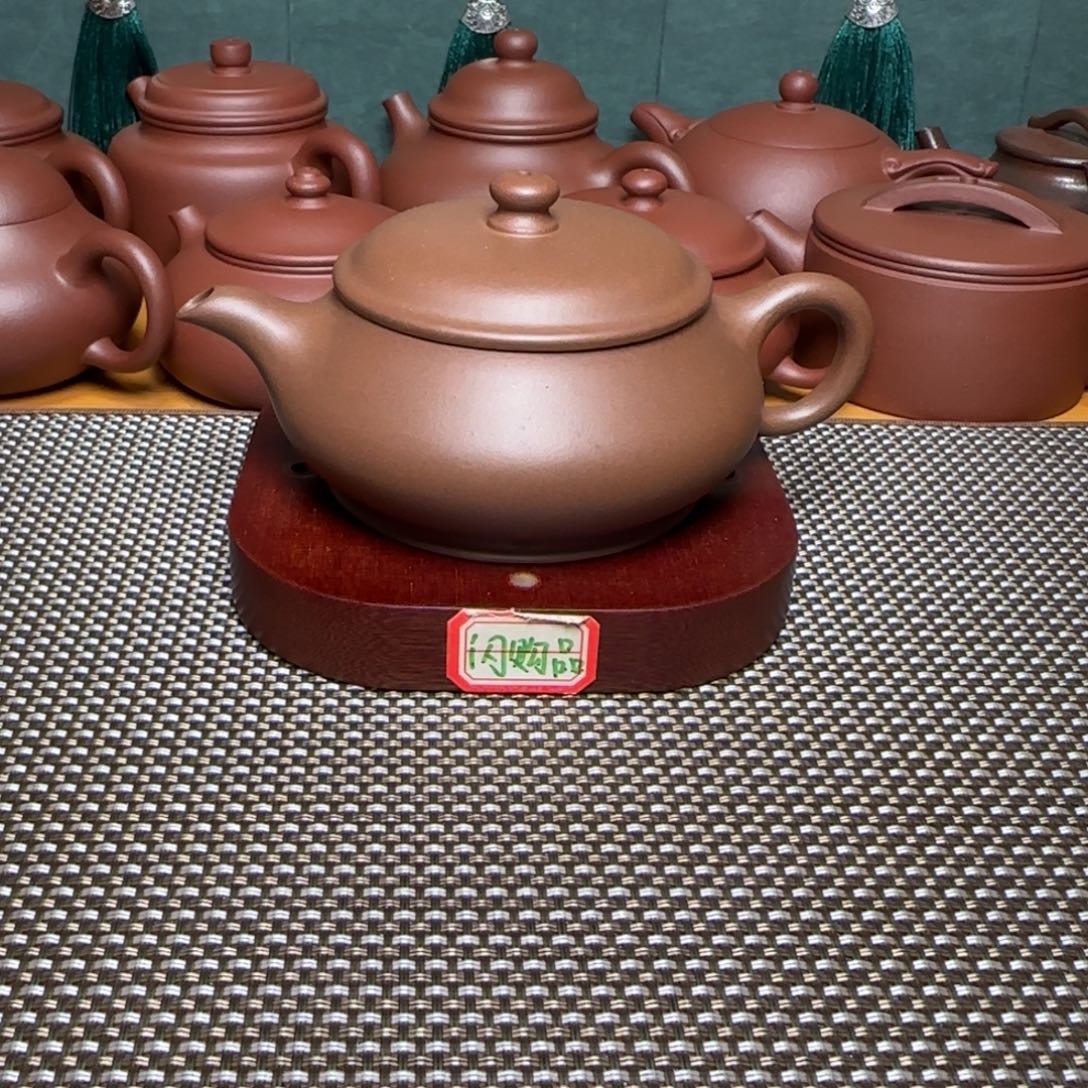 那***路茶壶紫砂革紫泥明炉壶230ml