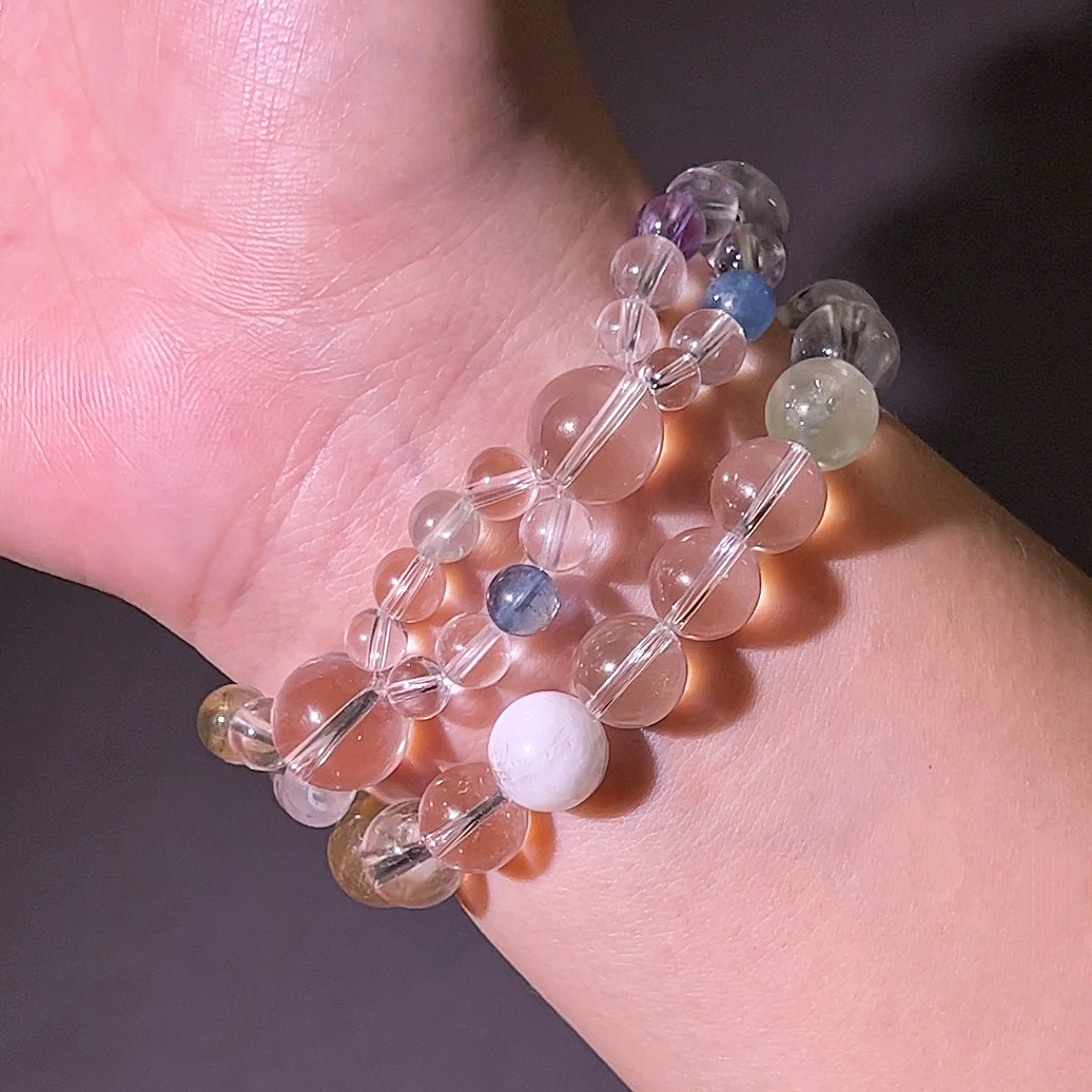 天然白水晶精挑级设计款高品 多样性发货