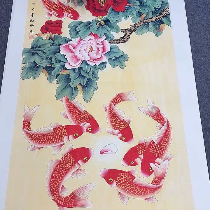 国画手绘国画作品