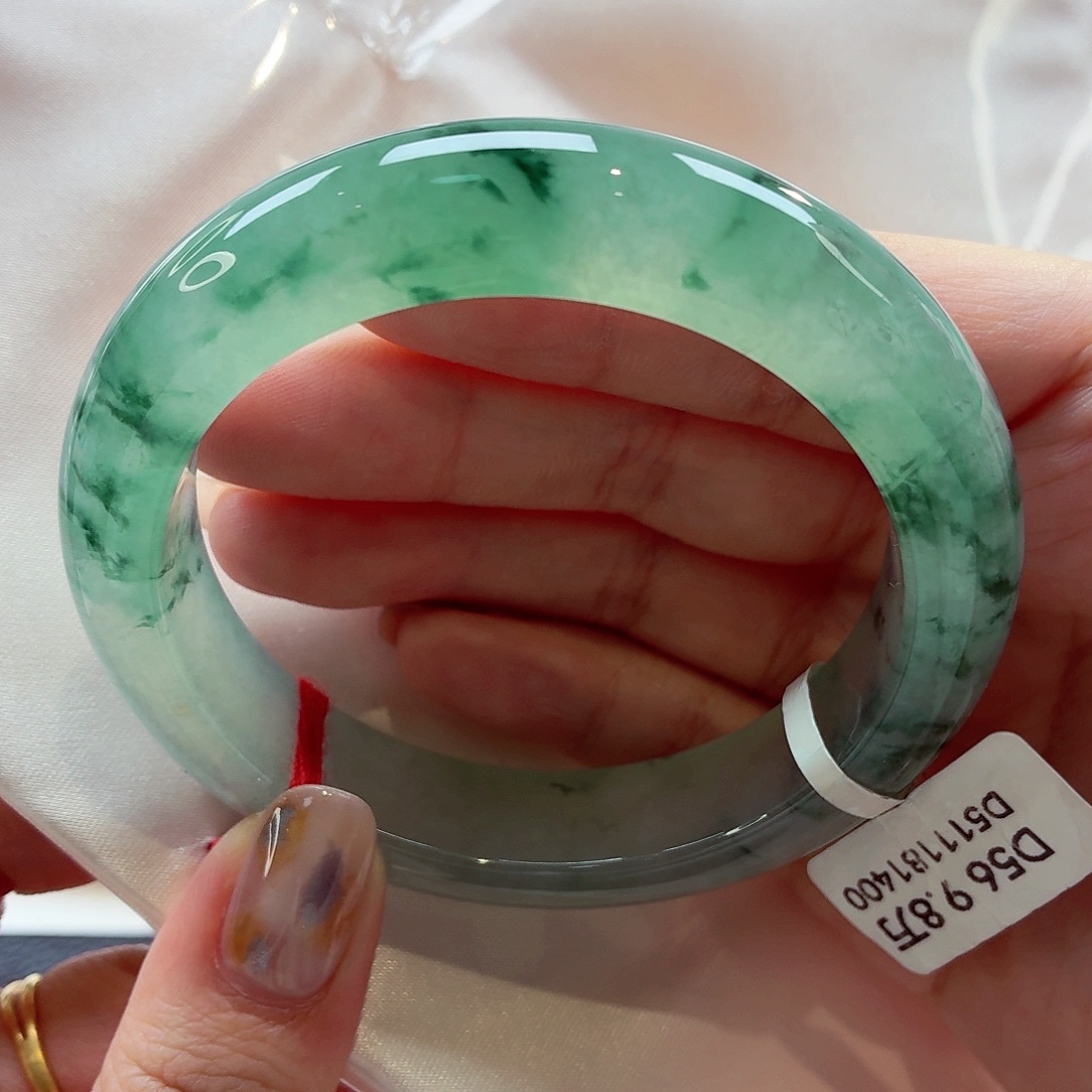 翡翠未镶嵌手镯22（12号）