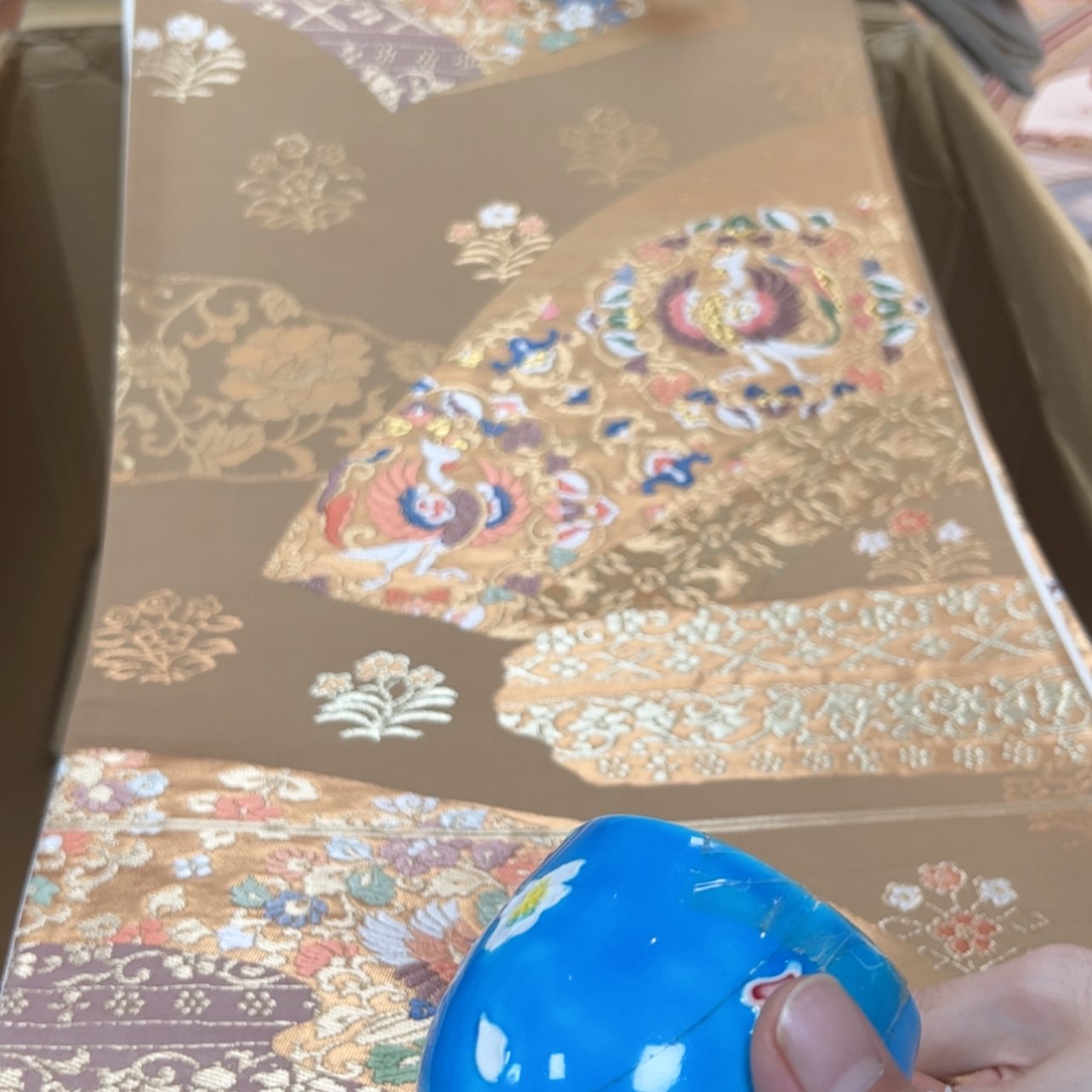 【闪购商品】太*花陶瓷马克杯带盖勺