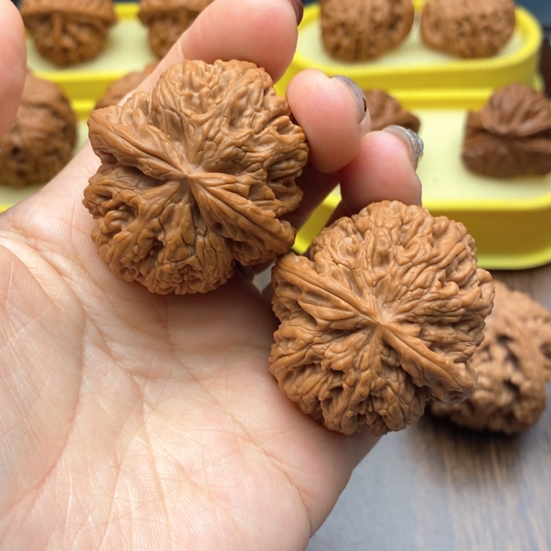 把件文玩核桃边41肚43尺粗筋