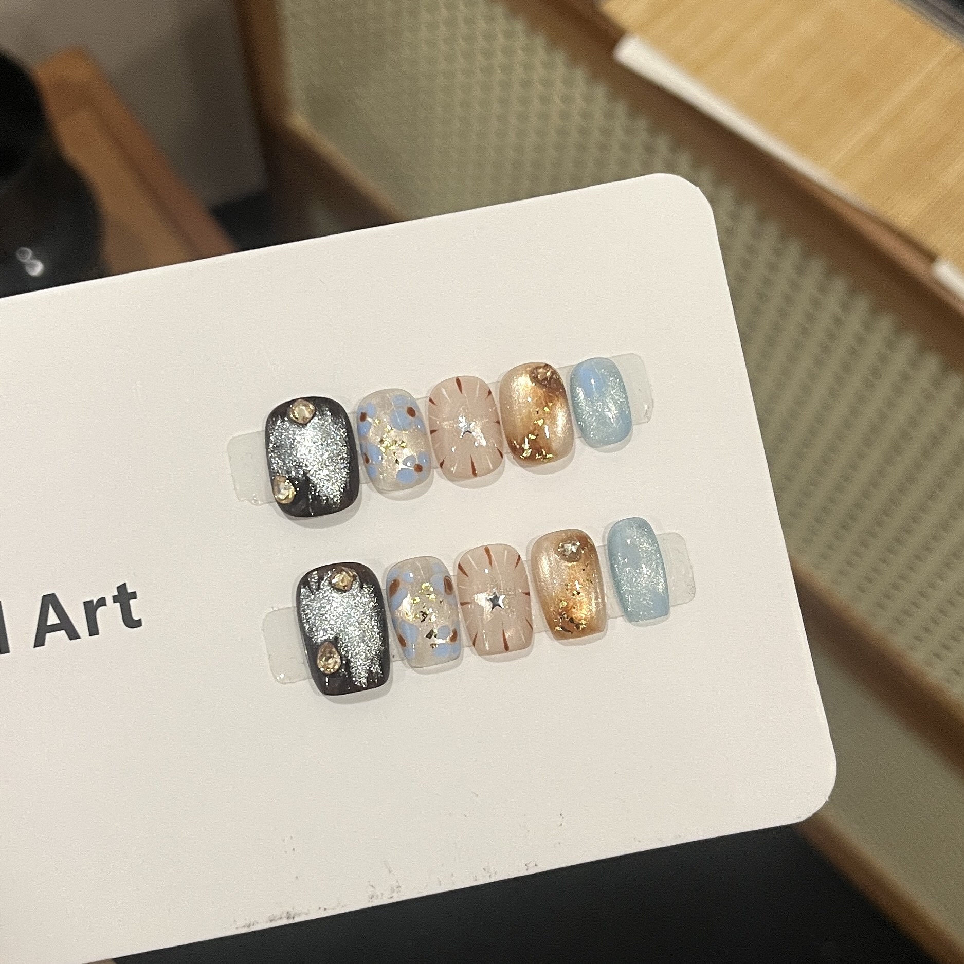 【流浪冰岛】高质量穿戴甲纯手工美甲穿戴甲片指甲油手绘高级感美甲