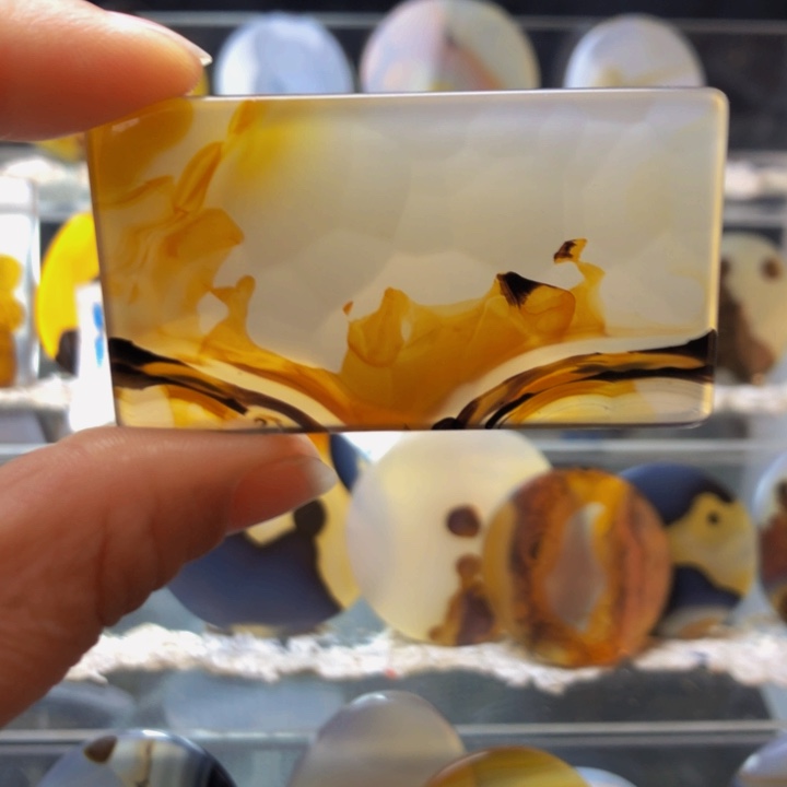 合金玛瑙/玉髓珠宝奇石145