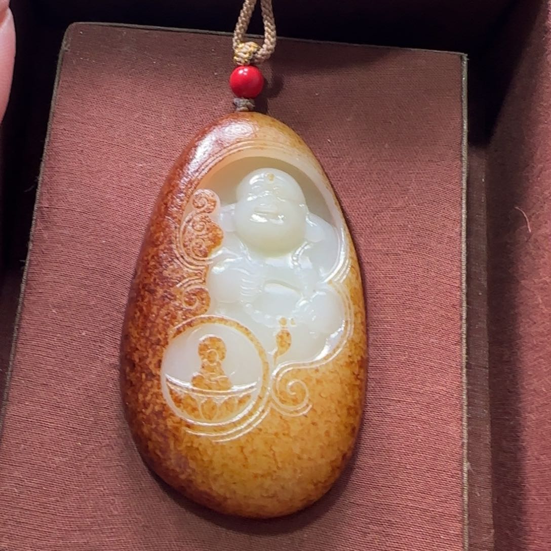 和田玉挂件未镶嵌