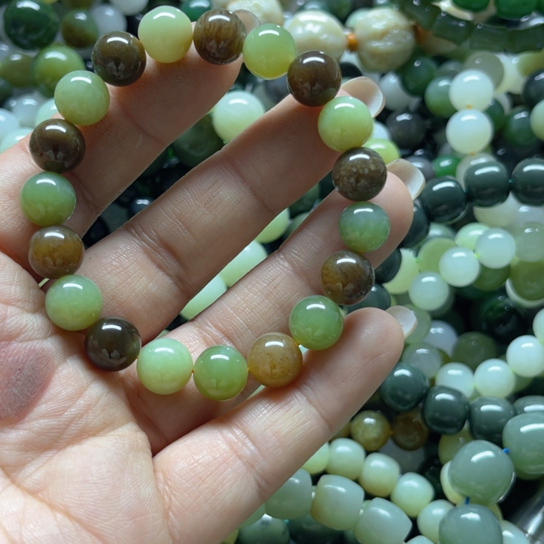 和田玉手链未镶嵌