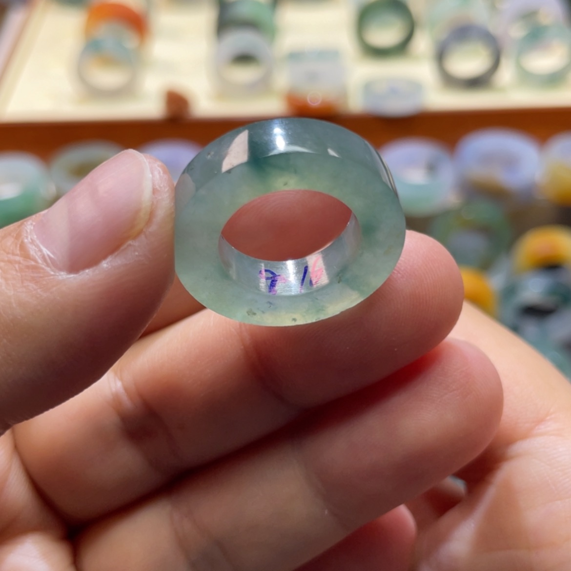 【闪购商品】定制翡翠未镶嵌天然翡翠9-16圈