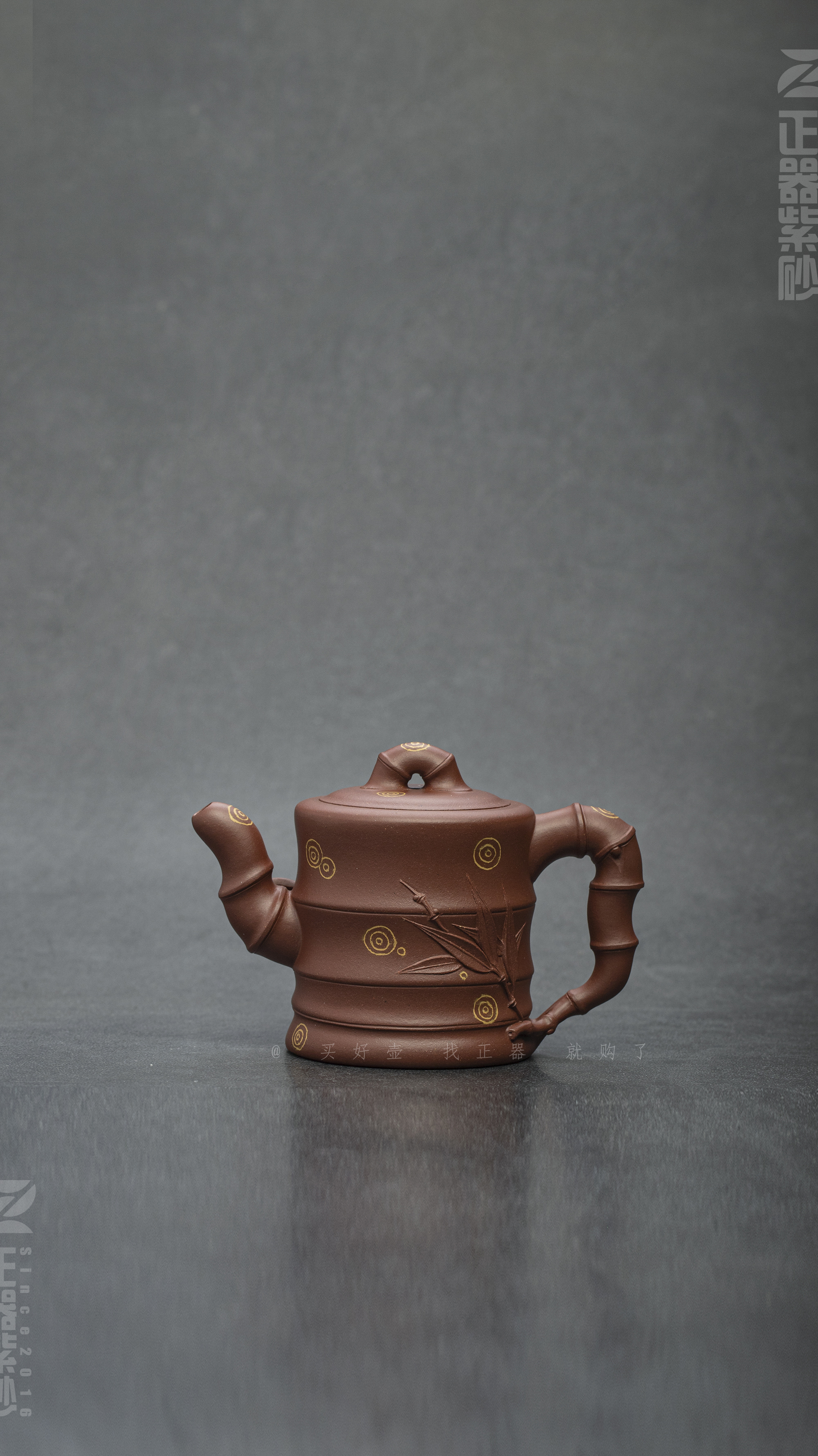 【阿超甄选】范丽萍 斑竹 底槽清全手工高端宜兴紫砂壶