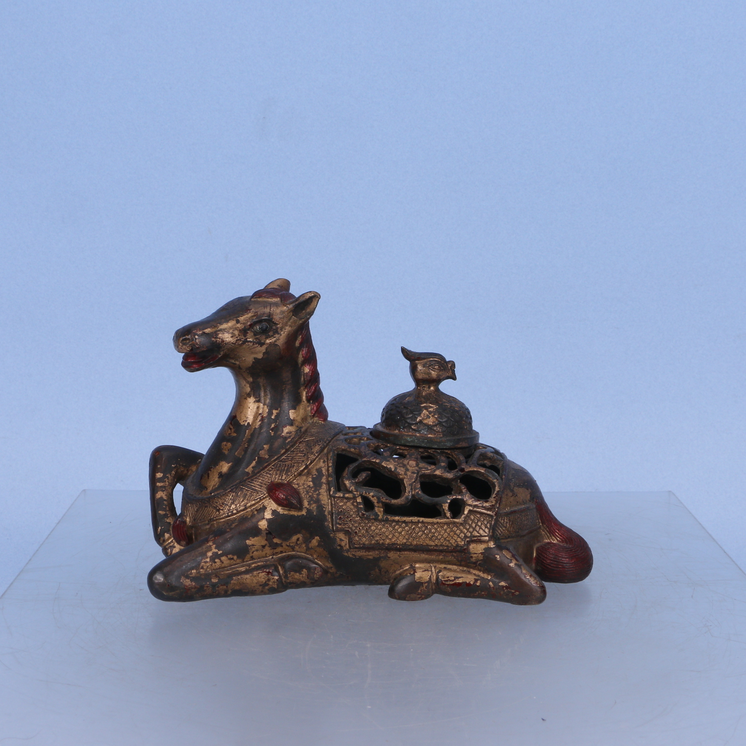 Lot550  清   马香薰炉   