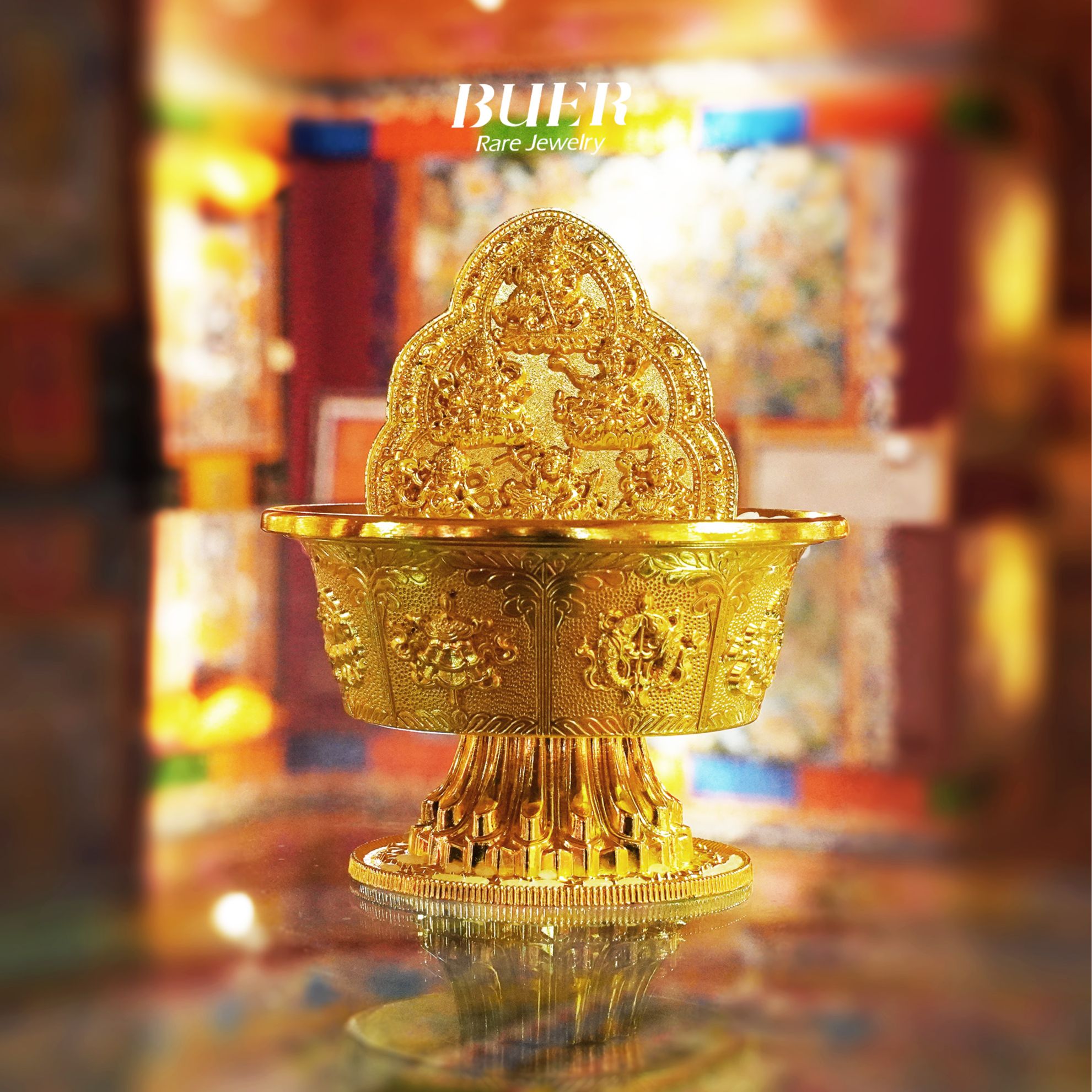 【不二】米碗 藏文 