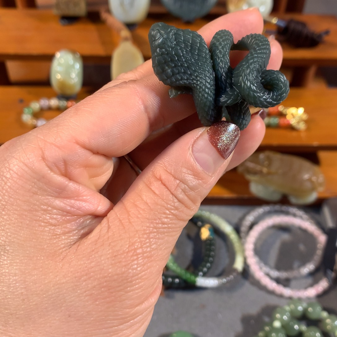 和田玉（糖玉）颈饰未镶嵌?****?