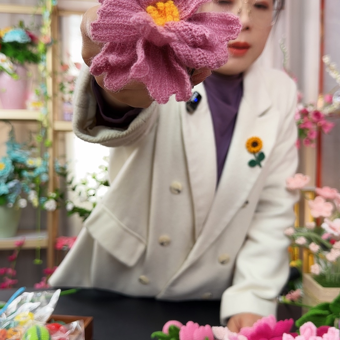 纯手工钩织钩织发绳