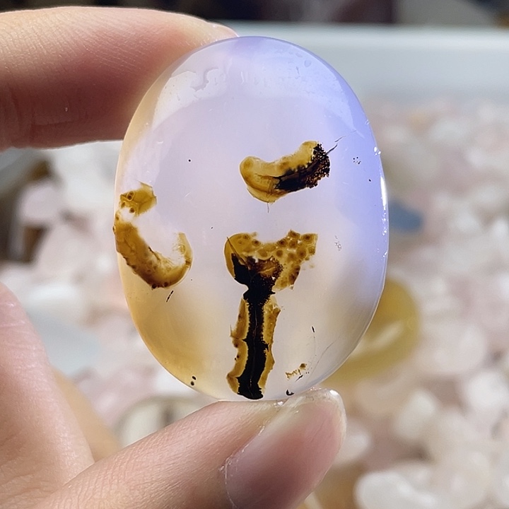 玛瑙/玉髓合金颈饰