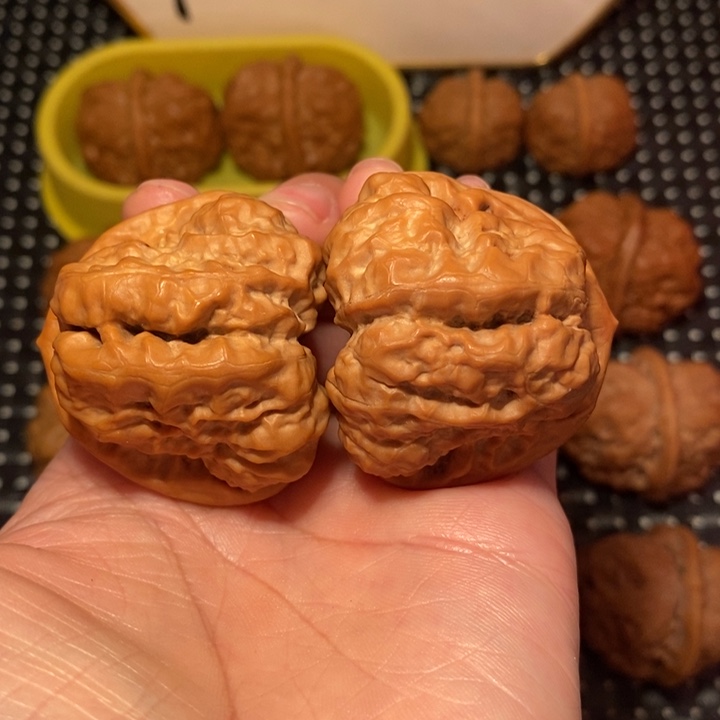 把件文玩核桃深开超细腰超大腿蛙王