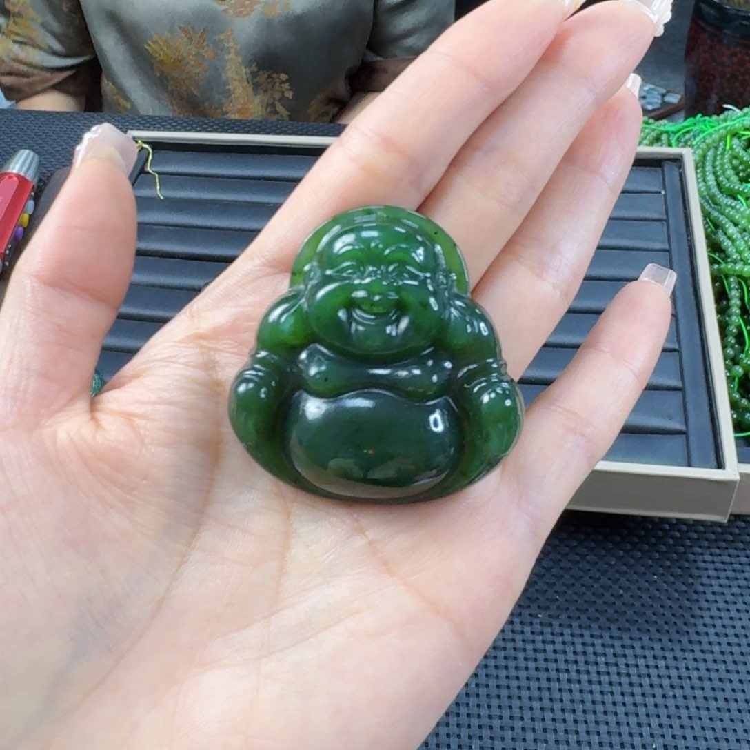 和田玉（碧玉）未镶嵌颈饰