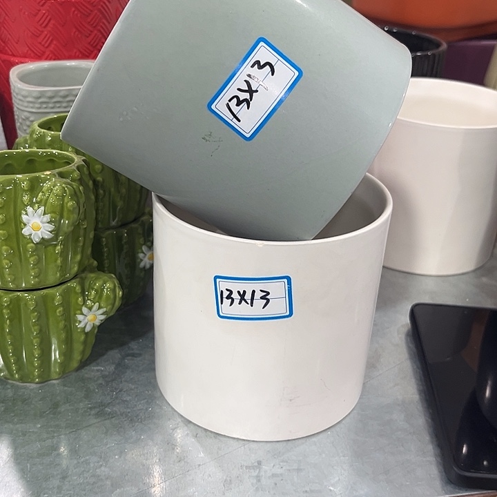 有孔！福利价陶瓷花盆全场10包邮