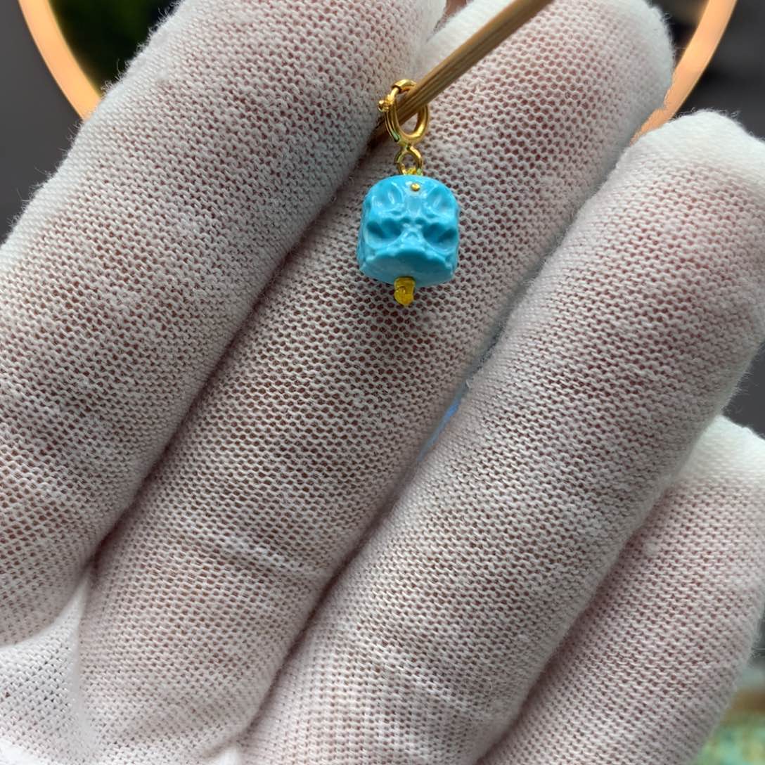 绿松石挂件未镶嵌