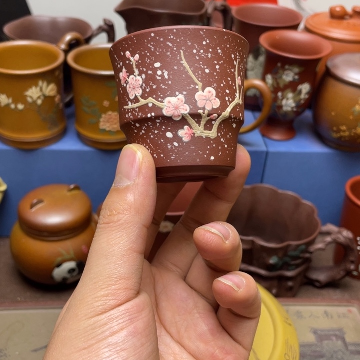 紫砂茶杯紫砂主人杯80cc