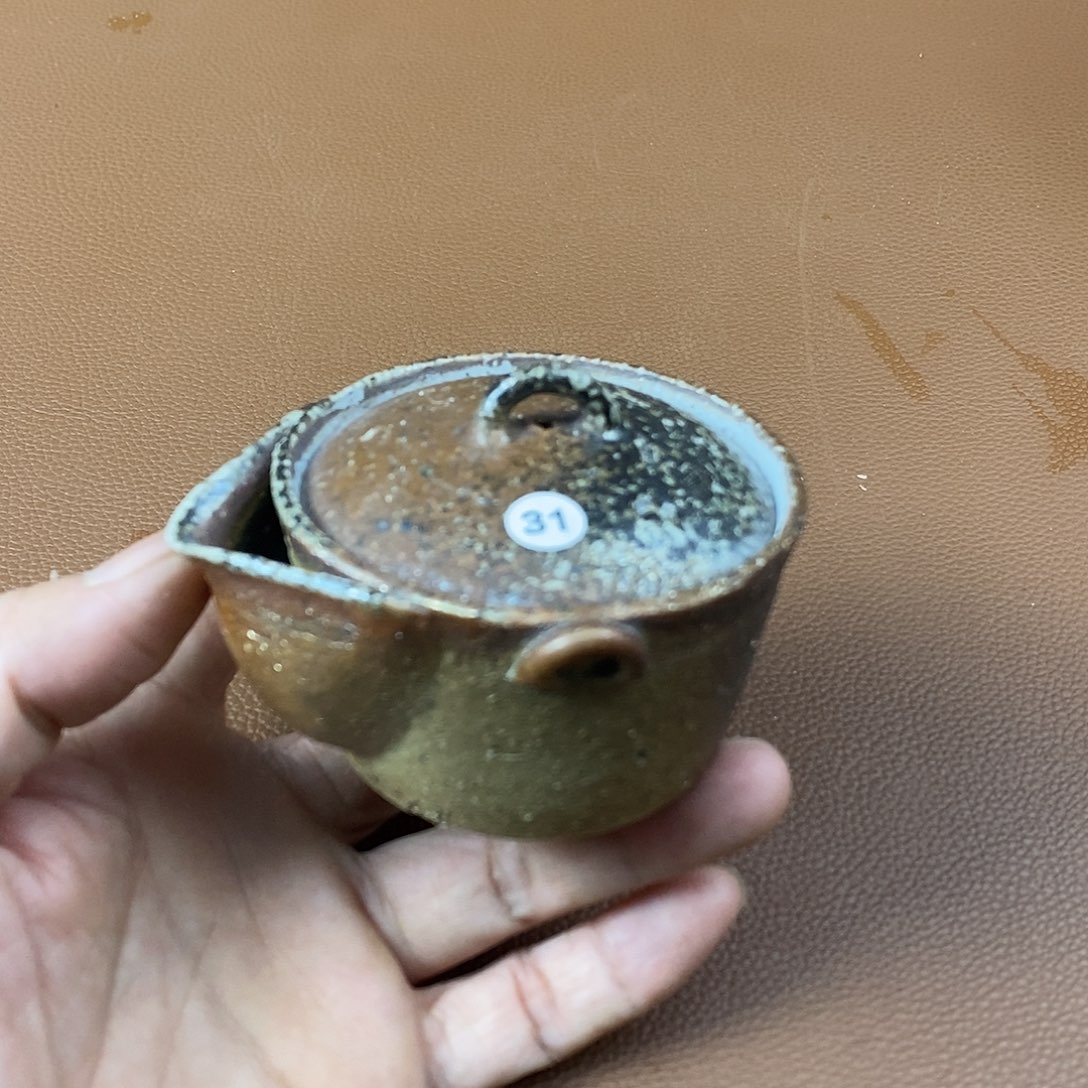 手工粗陶、柴烧茶器